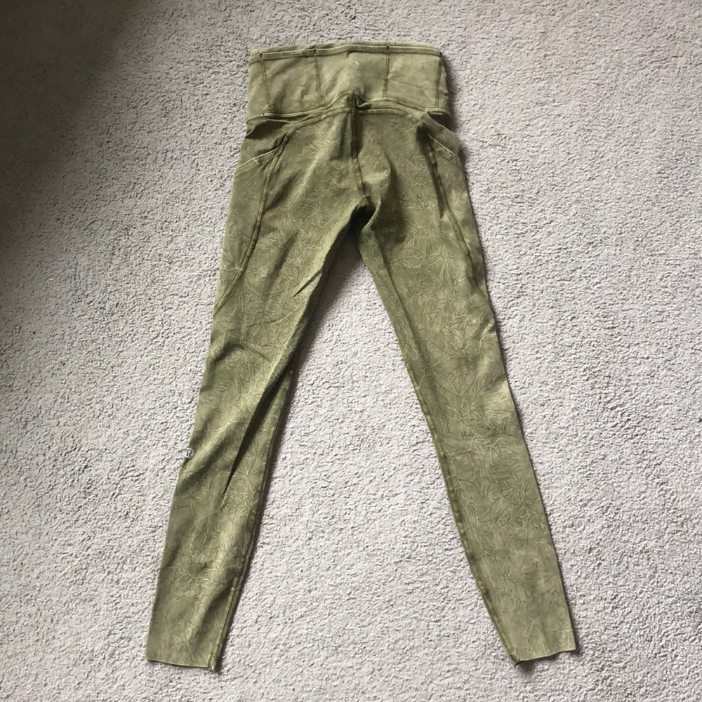 Lululemon Fast and Free High Rise Tight 25" *Ice Dye - Picture 3 of 7